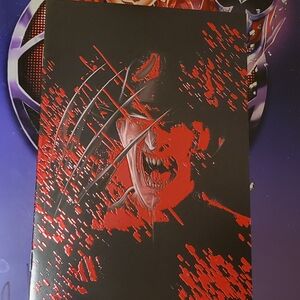 Horror Art Print with Red and Black Design